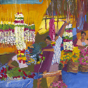 Temple Flower Stall